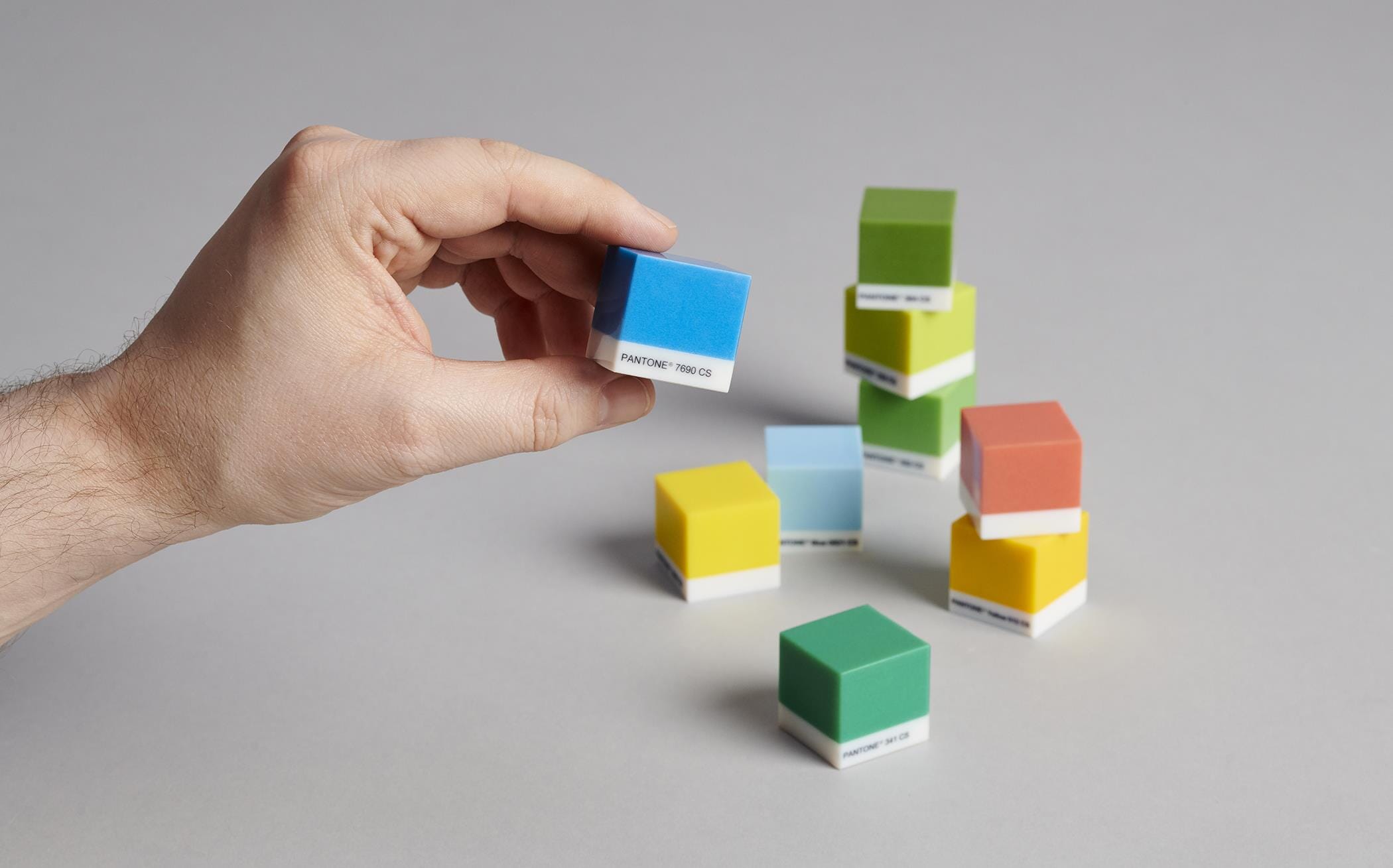 Pantone cube colours
