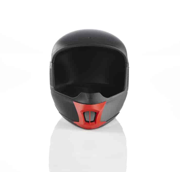 3D printed motorcycle helmet