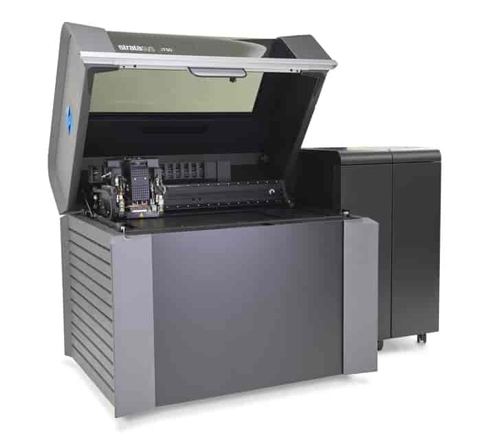 Stratasys J750 3D Printer open