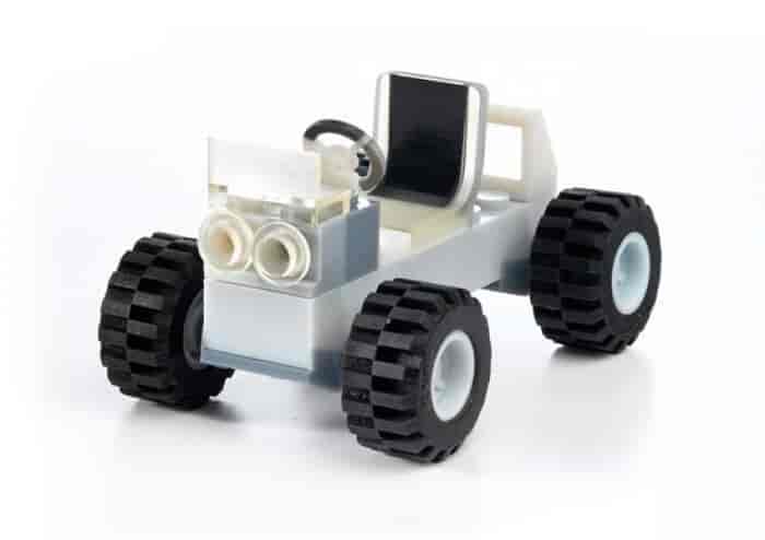 3D Printed Lego Car