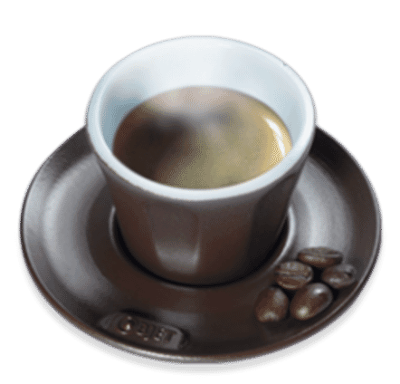 Model of high temperature coffee cup