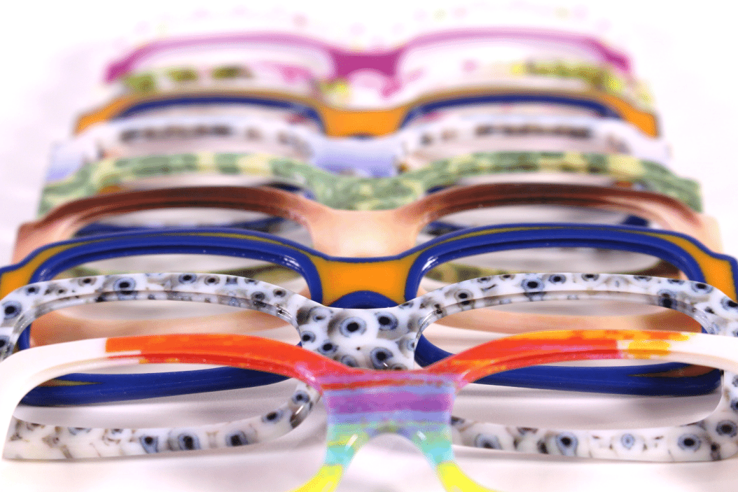 3D printed eye glasses