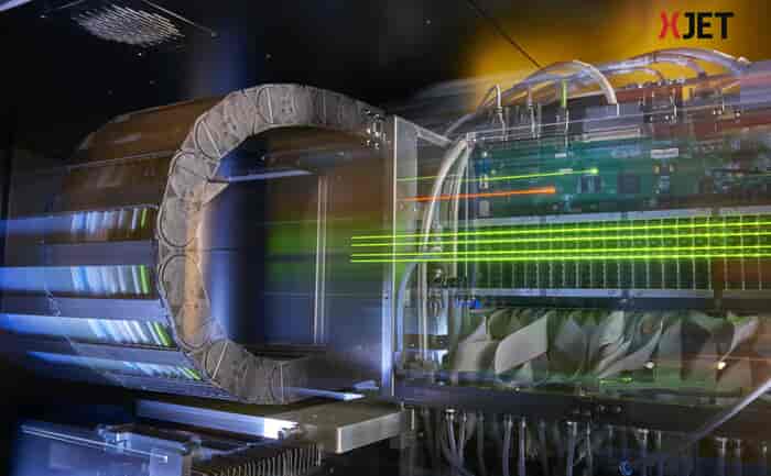 Ceramic 3d printer in motion