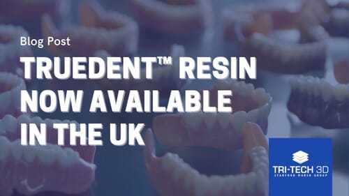 TrueDent™ Dentures printed from a J5 DentaJet 3D Printer